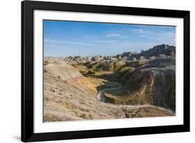 Badlands National Park, South Dakota, United States of America, North America-Michael Runkel-Framed Photographic Print