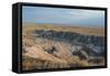 Badlands National Park, South Dakota, United States of America, North America-Michael Runkel-Framed Stretched Canvas