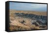 Badlands National Park, South Dakota, United States of America, North America-Michael Runkel-Framed Stretched Canvas