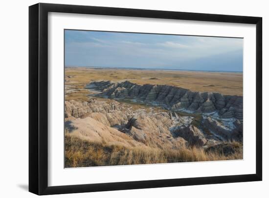 Badlands National Park, South Dakota, United States of America, North America-Michael Runkel-Framed Photographic Print