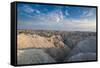 Badlands National Park, South Dakota, United States of America, North America-Michael Runkel-Framed Stretched Canvas