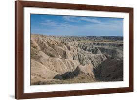 Badlands National Park, South Dakota, United States of America, North America-Michael Runkel-Framed Photographic Print