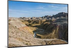 Badlands National Park, South Dakota, United States of America, North America-Michael Runkel-Mounted Photographic Print