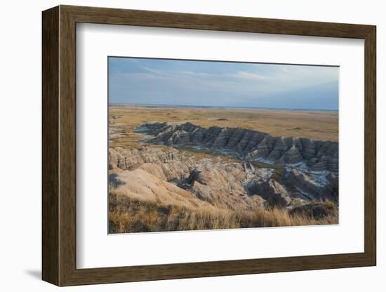 Badlands National Park, South Dakota, United States of America, North America-Michael Runkel-Framed Photographic Print