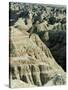 Badlands National Park, South Dakota, USA-Ethel Davies-Stretched Canvas