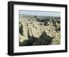 Badlands National Park, South Dakota, USA-Ethel Davies-Framed Photographic Print