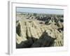 Badlands National Park, South Dakota, USA-Ethel Davies-Framed Photographic Print