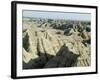 Badlands National Park, South Dakota, USA-Ethel Davies-Framed Photographic Print