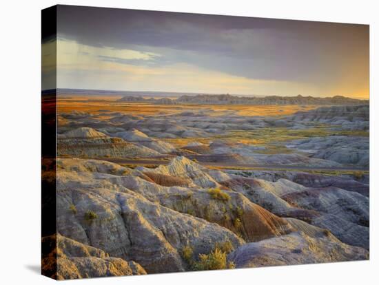 Badlands National Park, South Dakota, USA-Michele Falzone-Stretched Canvas