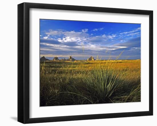 Badlands National Park, South Dakota, USA-Chuck Haney-Framed Photographic Print