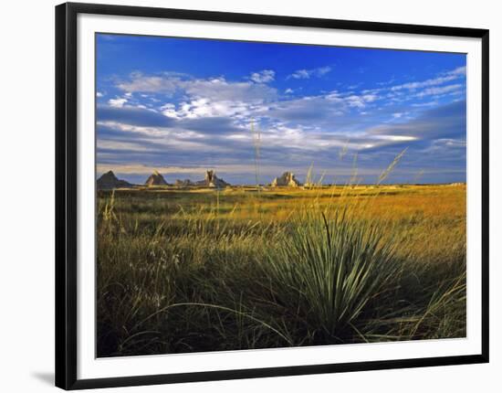 Badlands National Park, South Dakota, USA-Chuck Haney-Framed Photographic Print