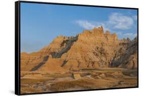 Badlands National Park, South Dakota, Usa-Michael Runkel-Framed Stretched Canvas