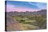 Badlands National Park, South Dakota, USA-Michel Hersen-Stretched Canvas