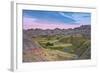 Badlands National Park, South Dakota, USA-Michel Hersen-Framed Photographic Print