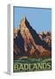 Badlands National Park, South Dakota-null-Framed Poster