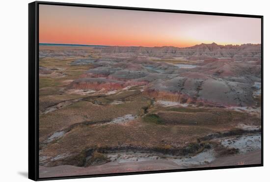 Badlands National Park-Belinda Shi-Framed Stretched Canvas