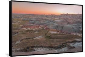 Badlands National Park-Belinda Shi-Framed Stretched Canvas