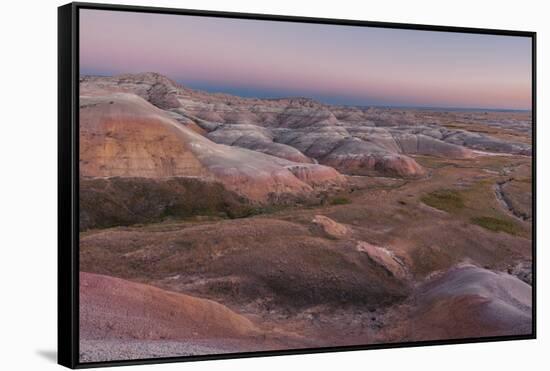 Badlands National Park-Belinda Shi-Framed Stretched Canvas