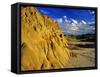 Badlands of Theodore Roosevelt National Park, North Dakota, USA-Chuck Haney-Framed Stretched Canvas