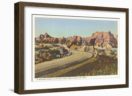 Badlands, South Dakota-null-Framed Art Print