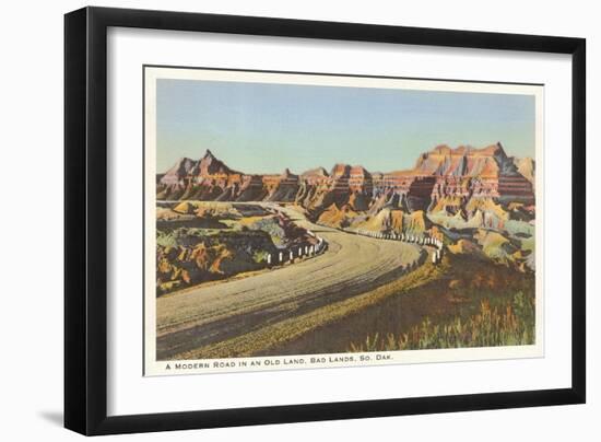 Badlands, South Dakota-null-Framed Art Print