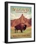 Badlands South Dakota-Martin Wickstrom-Framed Giclee Print