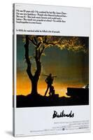 BADLANDS, US poster, Martin Sheen, Sissy Spacek, 1973-null-Stretched Canvas