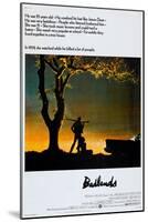 BADLANDS, US poster, Martin Sheen, Sissy Spacek, 1973-null-Mounted Art Print