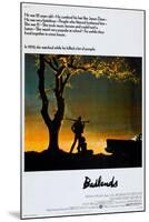 BADLANDS, US poster, Martin Sheen, Sissy Spacek, 1973-null-Mounted Art Print