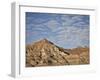 Badlands with Clouds, Badlands National Park, South Dakota, United States of America, North America-James Hager-Framed Photographic Print