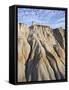 Badlands with Clouds, Theodore Roosevelt National Park, North Dakota, USA, North America-James Hager-Framed Stretched Canvas