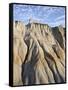 Badlands with Clouds, Theodore Roosevelt National Park, North Dakota, USA, North America-James Hager-Framed Stretched Canvas