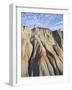 Badlands with Clouds, Theodore Roosevelt National Park, North Dakota, USA, North America-James Hager-Framed Photographic Print