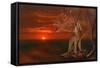 Badlands-Gordon Semmens-Framed Stretched Canvas