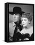 BADMAN'S TERRITORY, 1946 directed by TIM WHELAN Randolph Scott and Ann Richards (b/w photo)-null-Framed Stretched Canvas