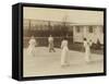 Badminton at Riposo, 20th Century-Andrew Pitcairn-knowles-Framed Stretched Canvas