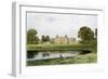 Badminton House, Gloucestershire, Home of the Duke of Beaufort, C1880-AF Lydon-Framed Giclee Print