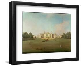 Badminton House, Gloucestershire-Canaletto-Framed Premium Giclee Print