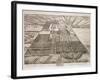 Badminton House in the County of Gloucester, Engraved by Johannes Kip-Leonard Knyff-Framed Giclee Print