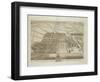 Badminton House in the County of Gloucester, Engraved by Johannes Kip-Leonard Knyff-Framed Giclee Print