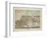 Badminton House in the County of Gloucester, Engraved by Johannes Kip-Leonard Knyff-Framed Giclee Print