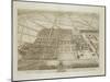 Badminton House in the County of Gloucester, Engraved by Johannes Kip-Leonard Knyff-Mounted Giclee Print