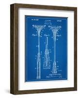 Badminton Racket Patent-null-Framed Art Print