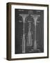 Badminton Racket Patent-null-Framed Art Print