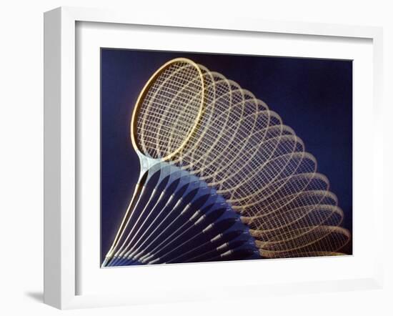 Badminton Racket-Victor De Schwanberg-Framed Photographic Print