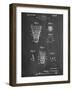 Badminton Shuttle Patent-null-Framed Art Print