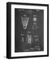 Badminton Shuttle Patent-null-Framed Art Print