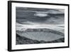 Badwater Abstract, Death Valley, Black and White-Vincent James-Framed Photographic Print