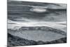 Badwater Abstract, Death Valley, Black and White-Vincent James-Mounted Photographic Print