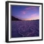 Badwater Basin at Dusk.-Jon Hicks-Framed Photographic Print